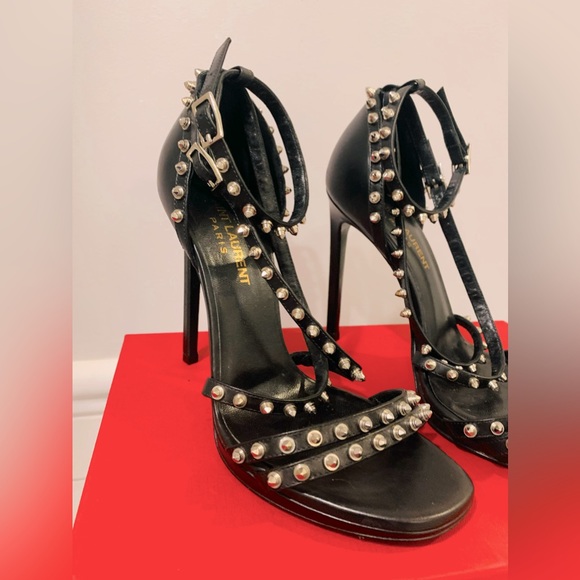 Saint Laurent Jane Studded Sandal - Picture 6 of 7